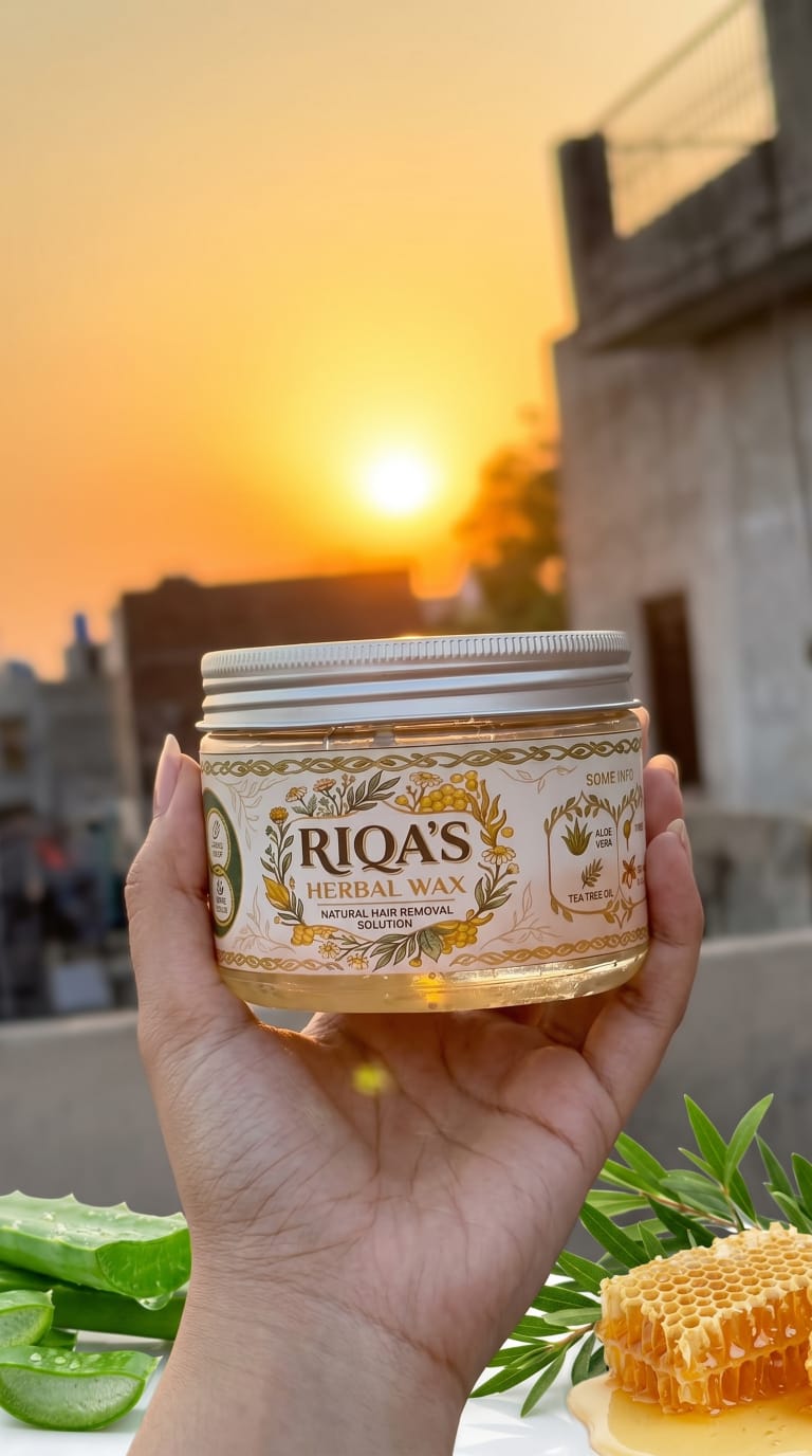 RIQA Herbal Wax – Natural Hair Removal Solution
