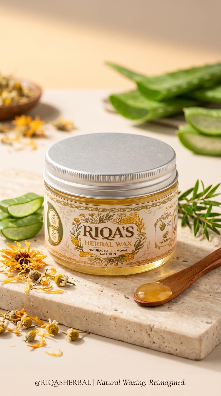 RIQA Herbal Wax – Natural Hair Removal Solution