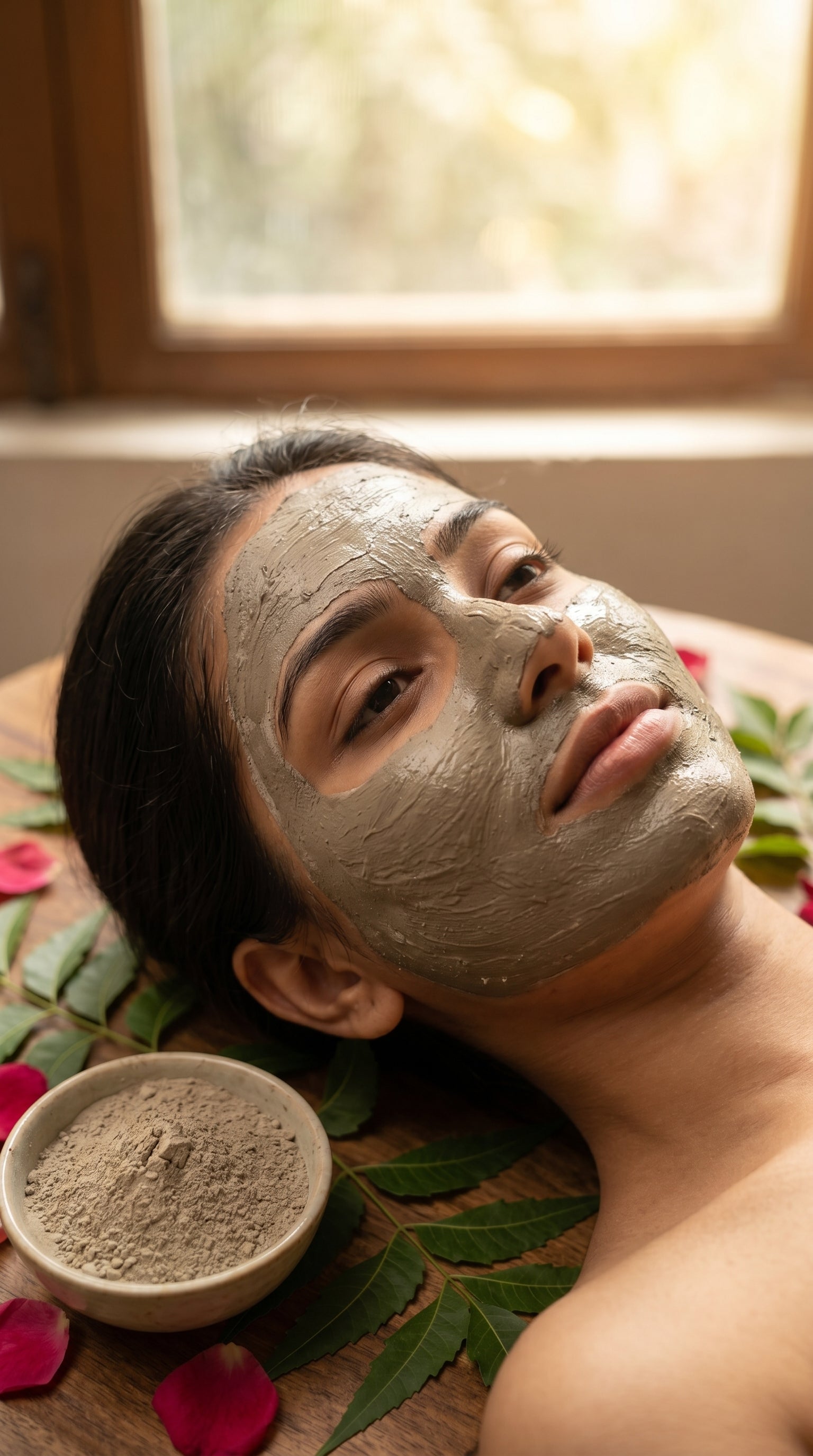 🌿 Clay Mask – Deep Cleansing, Oil Control & Natural Glow