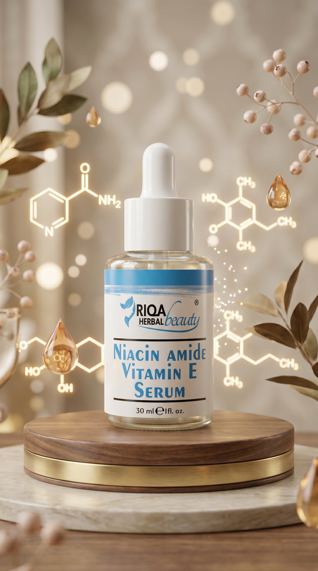 RIQA Niacinamide + Vitamin E Serum (30ml)
