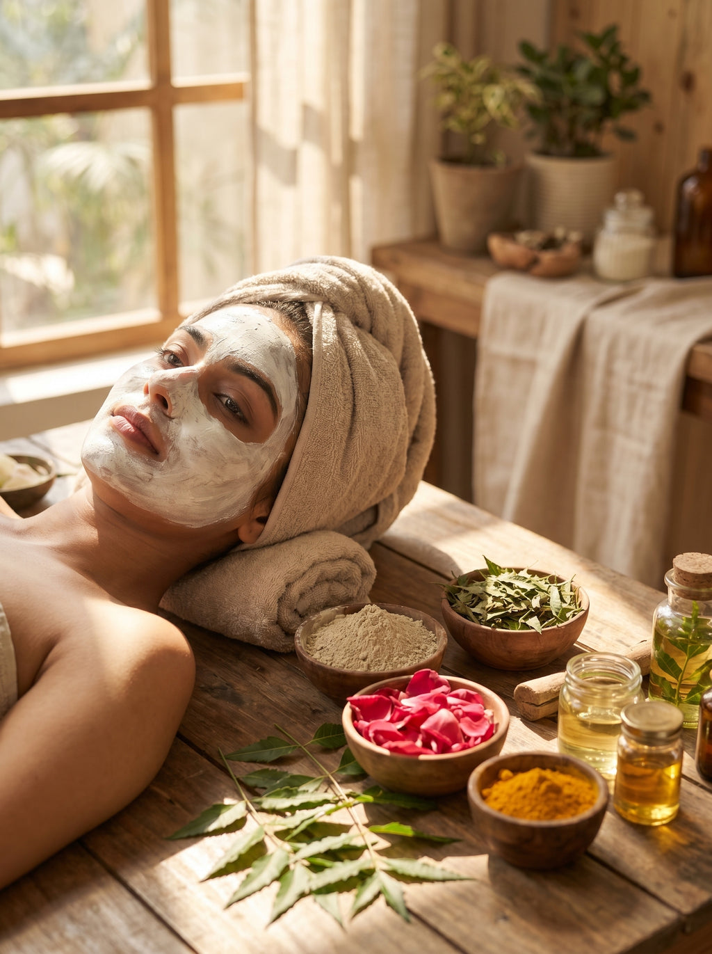 🌿 Zinc Oxide Face Mask – Oil Control & Acne Defense Formula